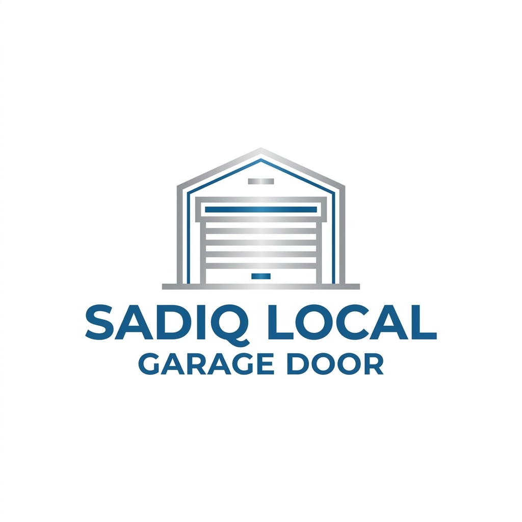 Sadiq Local Garage Door Logo